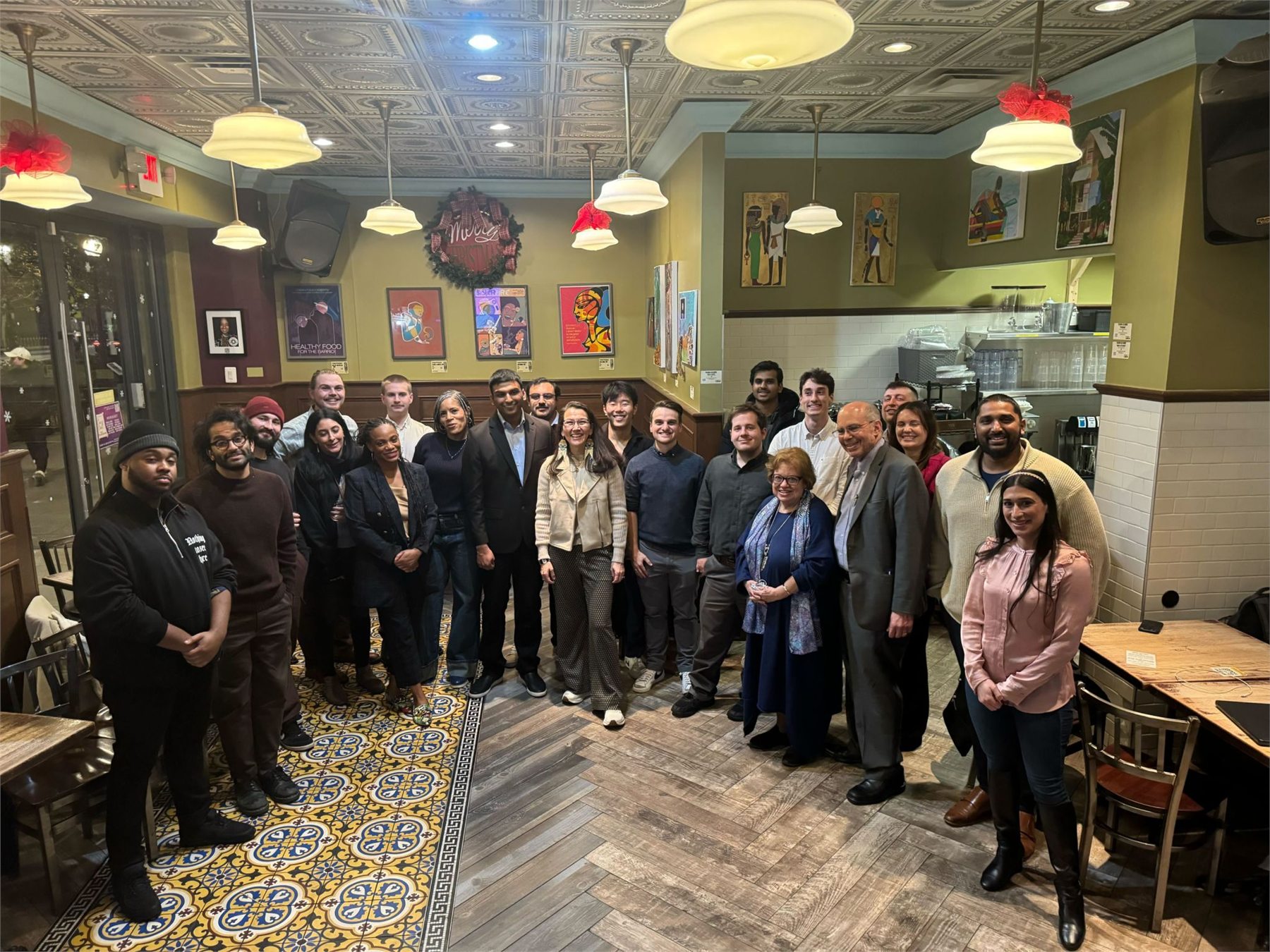 NWF Strategies team and campaign partners together